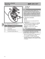 Preview for 78 page of Stiga SWP 475 Operator'S Manual