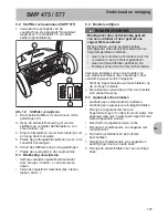 Preview for 127 page of Stiga SWP 475 Operator'S Manual