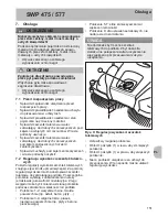 Preview for 151 page of Stiga SWP 475 Operator'S Manual