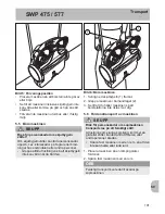 Preview for 191 page of Stiga SWP 475 Operator'S Manual