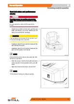 Preview for 61 page of Still RCG15 Original Instructions Manual