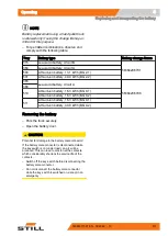 Preview for 493 page of Still RX20 14-20 Original Instructions Manual