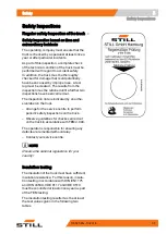 Preview for 49 page of Still RX60-16 Original Instructions Manual