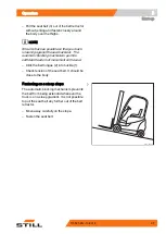 Preview for 109 page of Still RX60-16 Original Instructions Manual