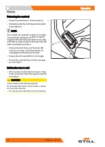 Preview for 110 page of Still RX60-16 Original Instructions Manual