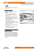 Preview for 255 page of Still RX60-16 Original Instructions Manual