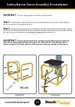 Preview for 15 page of Stockmaster Mezzalift Assembly Instructions Manual