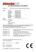 Preview for 4 page of Stocks AG Fan Jet Mini i-CON 130 Original Operating Manual And Parts List