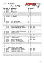 Preview for 25 page of Stocks AG Turbo Jet 10 i-CON Operating Manual And Parts List