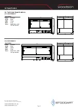 Preview for 9 page of STODDART Woodson W.HFHSQ23 Specification, Installation And Operation Manual