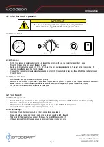 Preview for 10 page of STODDART Woodson W.HFHSQ23 Specification, Installation And Operation Manual