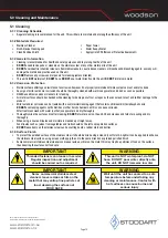 Preview for 11 page of STODDART Woodson W.HFHSQ23 Specification, Installation And Operation Manual