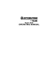 Preview for 1 page of Stoelting VB25 Freezer Operating Manual