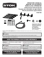 STOK SGA7040 Operator'S Manual preview