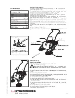 Preview for 3 page of STOLZENBERG MATRIX MTX-900 TRS Operating Instructions Manual