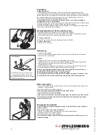 Preview for 4 page of STOLZENBERG MATRIX MTX-900 TRS Operating Instructions Manual