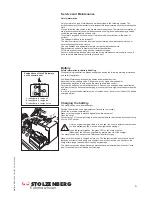 Preview for 5 page of STOLZENBERG MATRIX MTX-900 TRS Operating Instructions Manual