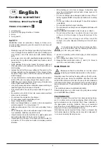 Preview for 4 page of Stomer Professional 93721275 User Manual