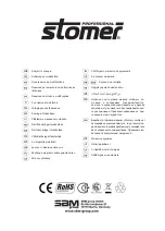 Preview for 44 page of Stomer Professional 98290110 User Manual