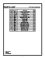 Preview for 71 page of Stone Lift Jockey LJS2000 Service & Parts Manual