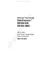 StorCase Technology Data Express DE100i-SW User Manual preview