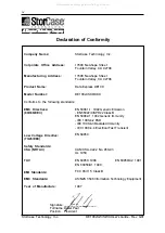 Preview for 5 page of StorCase Technology Data Express DE100i-SW User Manual