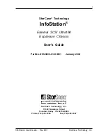 Preview for 2 page of StorCase Technology InfoStation External SCSI Ultra160 User Manual