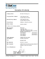 Preview for 5 page of StorCase Technology InfoStation User Manual