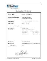 Preview for 4 page of StorCase Technology Rhino JR RJR400 User Manual