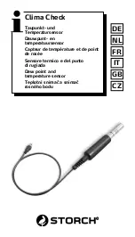 Storch Clima Check Manual preview