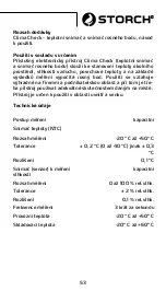 Preview for 53 page of Storch Clima Check Manual