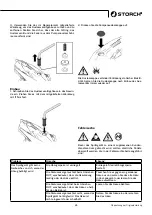 Preview for 25 page of Storch PowerCoat FF Operating Manual