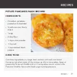 Preview for 21 page of Storebound Yes Chef! Instruction Manual And Recipe Manual