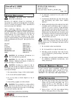 Preview for 2 page of StormPro 2100DC Operation Manual