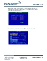 Preview for 10 page of Stortech MDVR 800 series Quick Start Manual