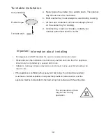 Preview for 12 page of STOVES 600COMW User Manual