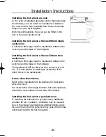 Preview for 21 page of STOVES S7-C600TCi Handbook