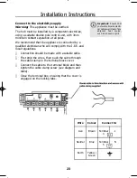 Preview for 23 page of STOVES S7-C600TCi Handbook