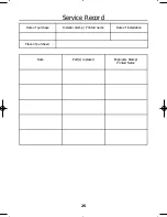 Preview for 25 page of STOVES S7-C600TCi Handbook