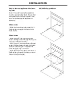 Preview for 30 page of STOVES SGB600MFSE Users Manual & Installation Handbook