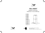 Streamline S-100-WSBFL-30 Installation Instructions, Maintenance, Use And Warranty preview