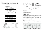 Preview for 9 page of Streamline S-100-WSBFL-30 Installation Instructions, Maintenance, Use And Warranty