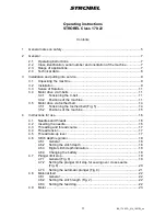 Preview for 7 page of Strobel 170-22D Operating Instructions Manual