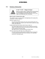 Preview for 19 page of Strobel 170-22D Operating Instructions Manual