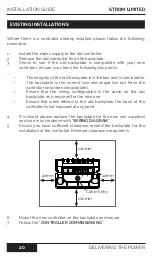 Preview for 20 page of Strom SSRTPR05 User Manual