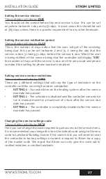 Preview for 27 page of Strom SSRTPR05 User Manual