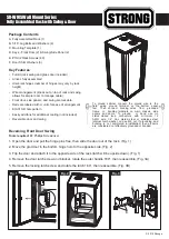 Preview for 1 page of Strong SR-WMS Series Manual