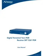 Preview for 1 page of Strong SRT 5261 PDR User Manual