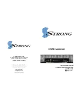 Preview for 1 page of Strong SRT 6100 User Manual