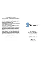 Preview for 33 page of Strong SRT 6100 User Manual